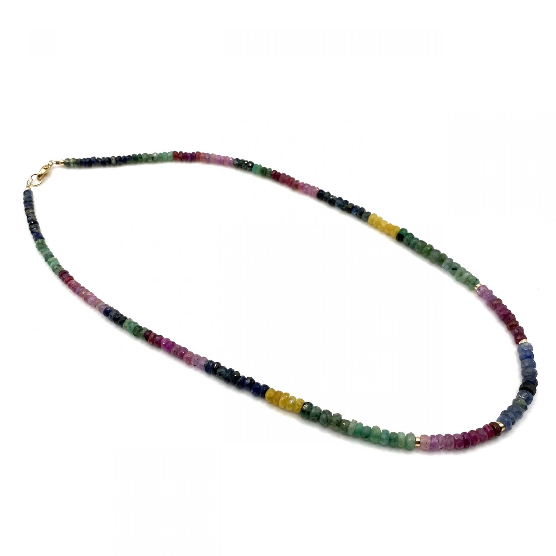 Sapphire & Emerald Necklace Full