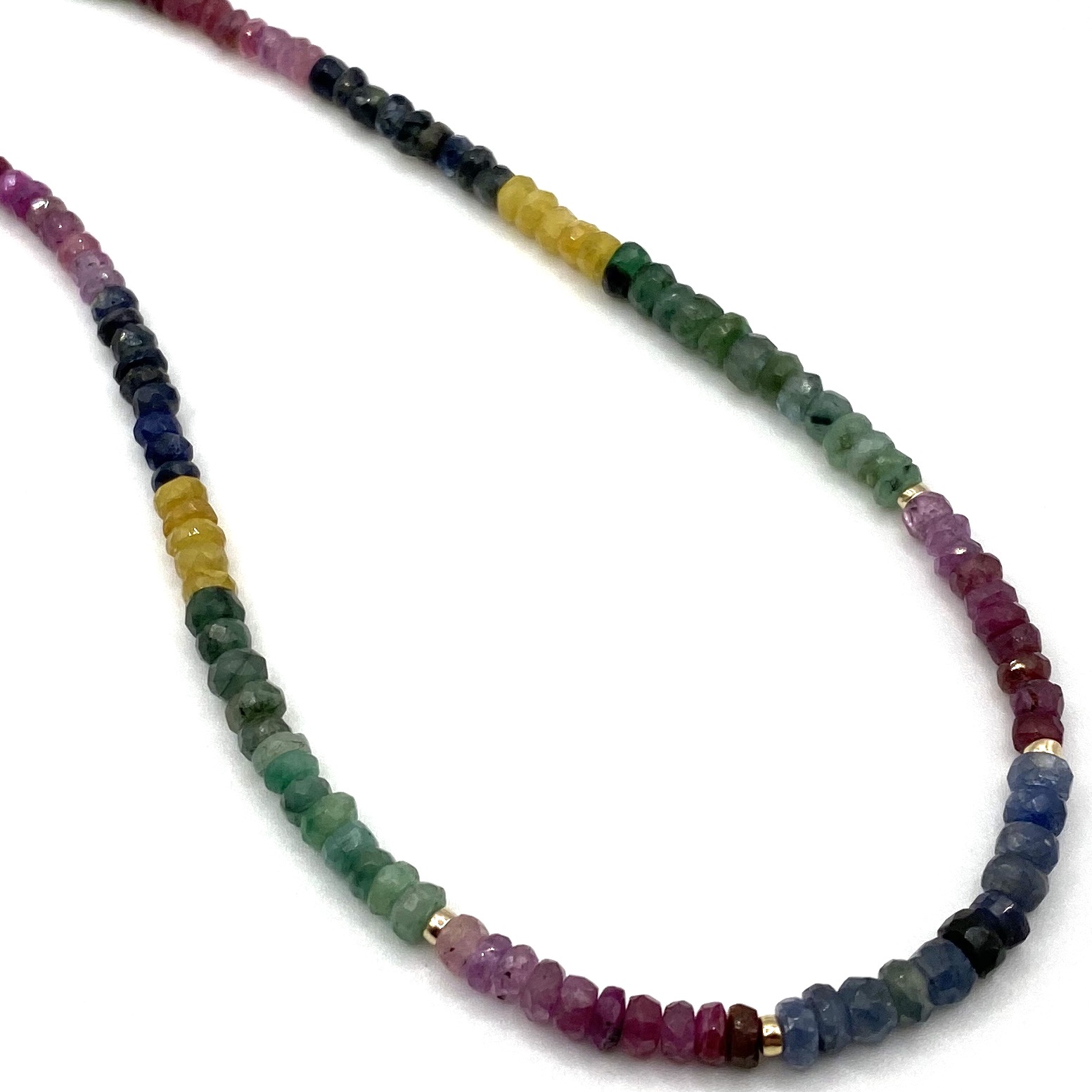 Sapphire & Emerald Necklace Main