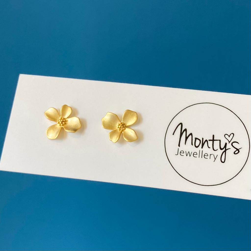 satin gold flower satin gold flower