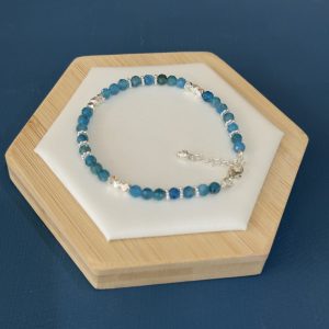 Apatite Bracelet - Sterling Silver